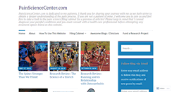 Desktop Screenshot of painsciencecenter.com